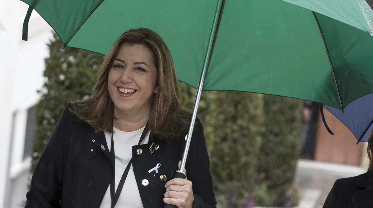 Susana Díaz, en un acto de la Junta de Andalucía