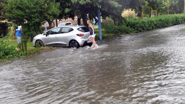 La lluvia causa daños de casi 16 millones de euros en Málaga