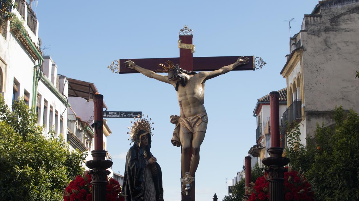 El Santísimo Cristo de la Caridad el pasado Jueves Santo