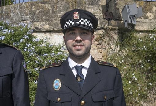 El agente de la Policía Local de Córdoba Juan Andrade