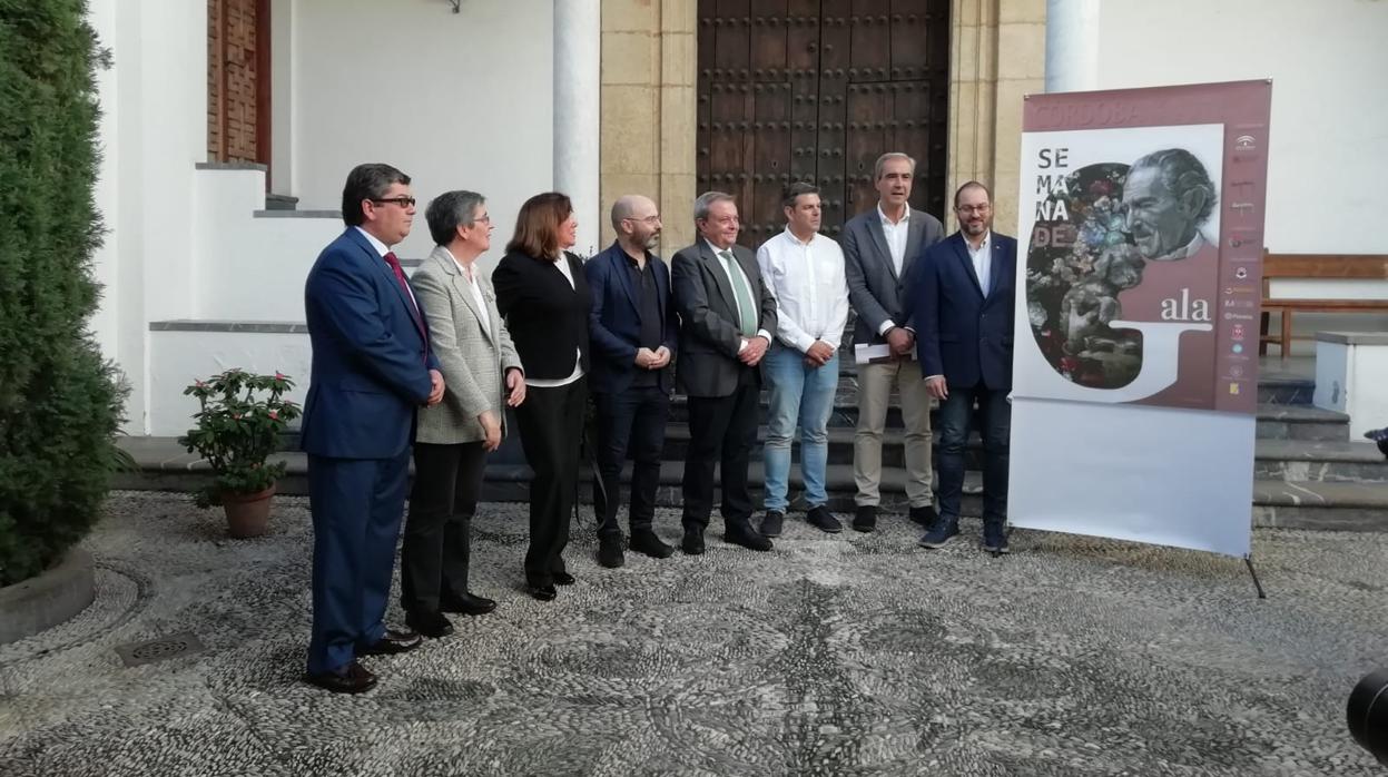 Presentación de las actividades en la Fundación Antonio Gala