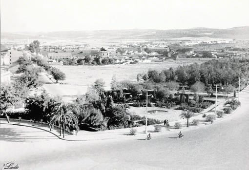 La actual zona de la avenida Doctor Fleming, en los 50