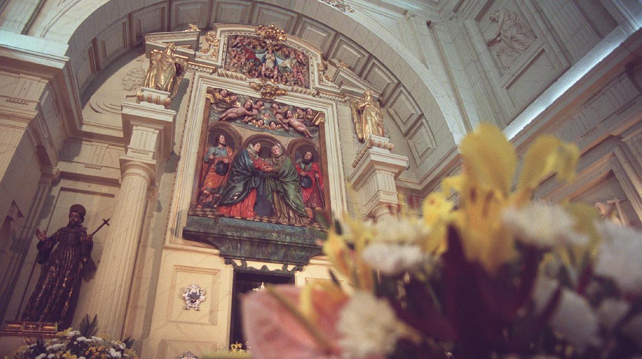 Retablo principal de la iglesia de Santa Isabel de Córdoba, obra de Pedro Roldán