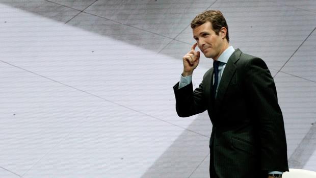 Pablo Casado acorta su visita a Andalucía para asistir a la capilla ardiente del padre de Mariano Rajoy