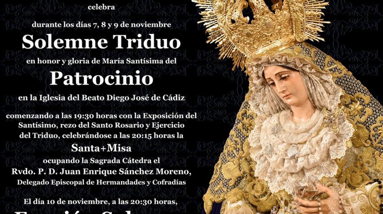 Cultos a la Virgen del Patrocinio