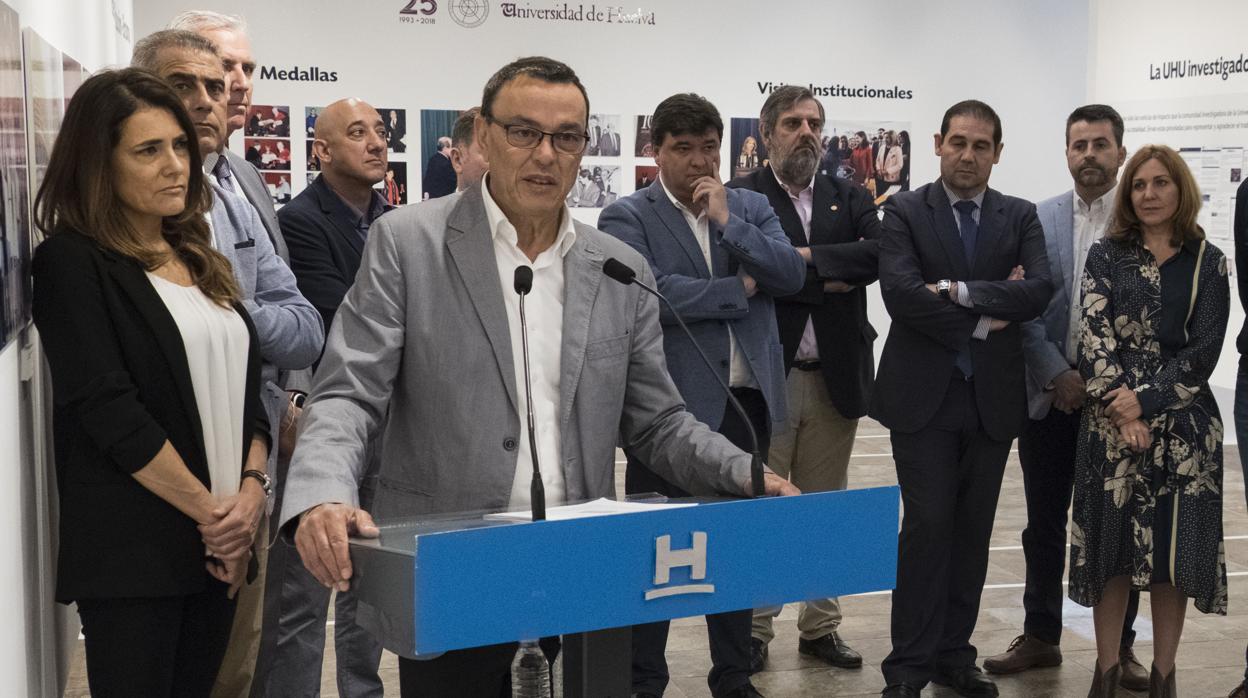 Ignacio Caraballo, presidente de la Diputación y secretario general del PSOE de Huelva