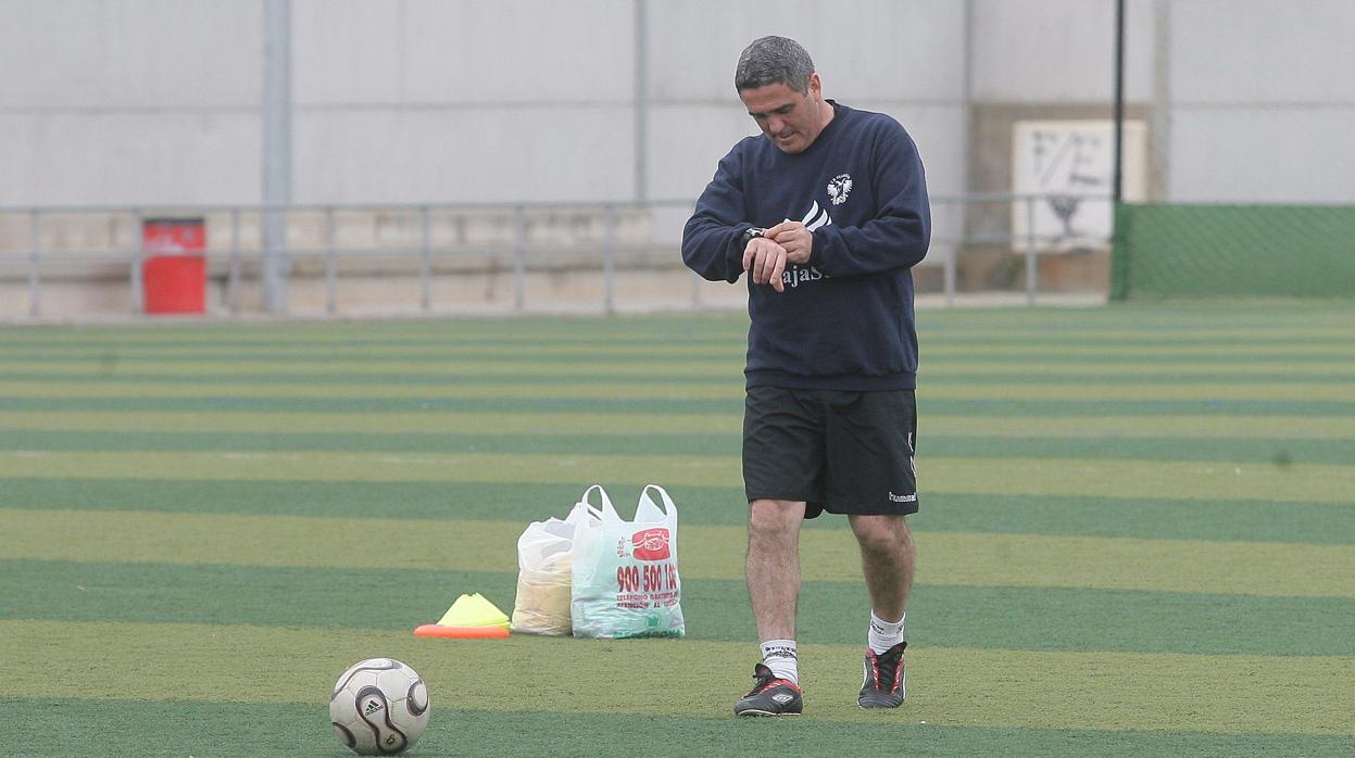 Entrenamiento del Villanueva en el campo Enrique Puga de Córdoba