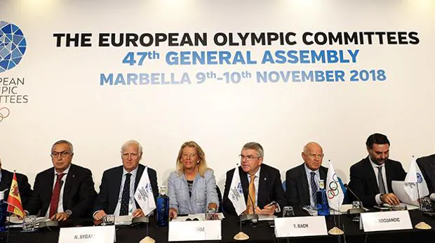 El olimpismo europeo conoce los Juegos de París 2024 y Los Ángeles 2028 en Marbella