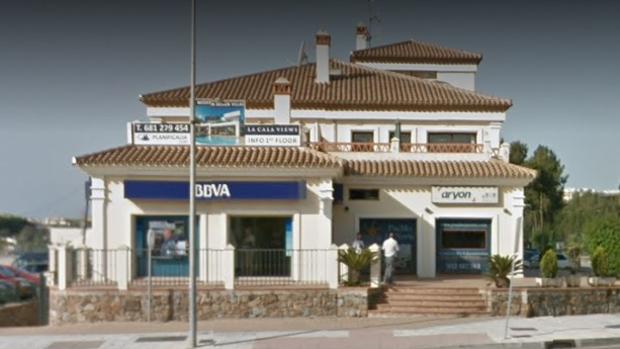 Atraco frustrado en una sucursal bancaria en Mijas Costa