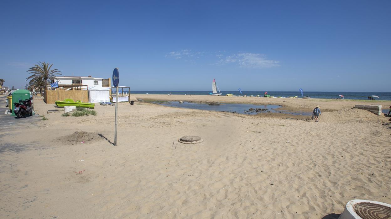 Playa de La Antilla, en Huelva