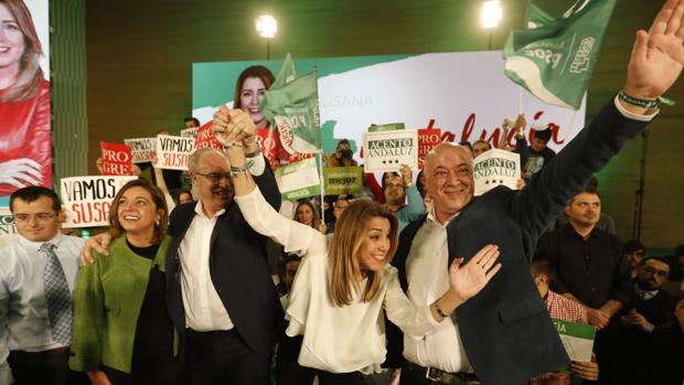 Susana Díaz en Córdoba: «En Andalucía la gente vota lo que quiere: me tenéis que ayudar a ganar»