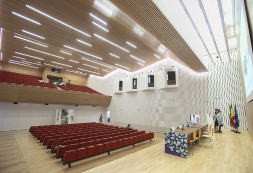 Sala Medina Azahara del Palacio de Congresos de Córdoba, donde serán los espectáculos