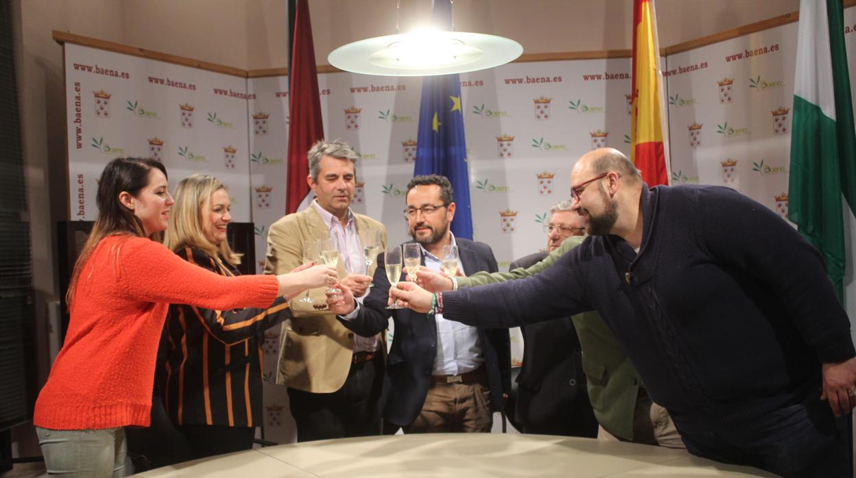 Brindis en celebración por la declaración de Patrimonio de la Humanidad de las Tamboradas de Baena