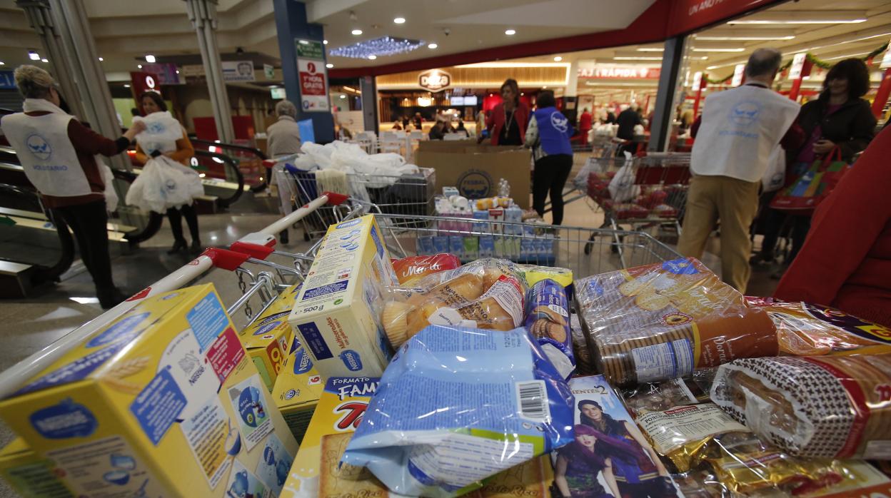 Voluntarios de la Gran Recogida de Alimentos de Cordoba 2018