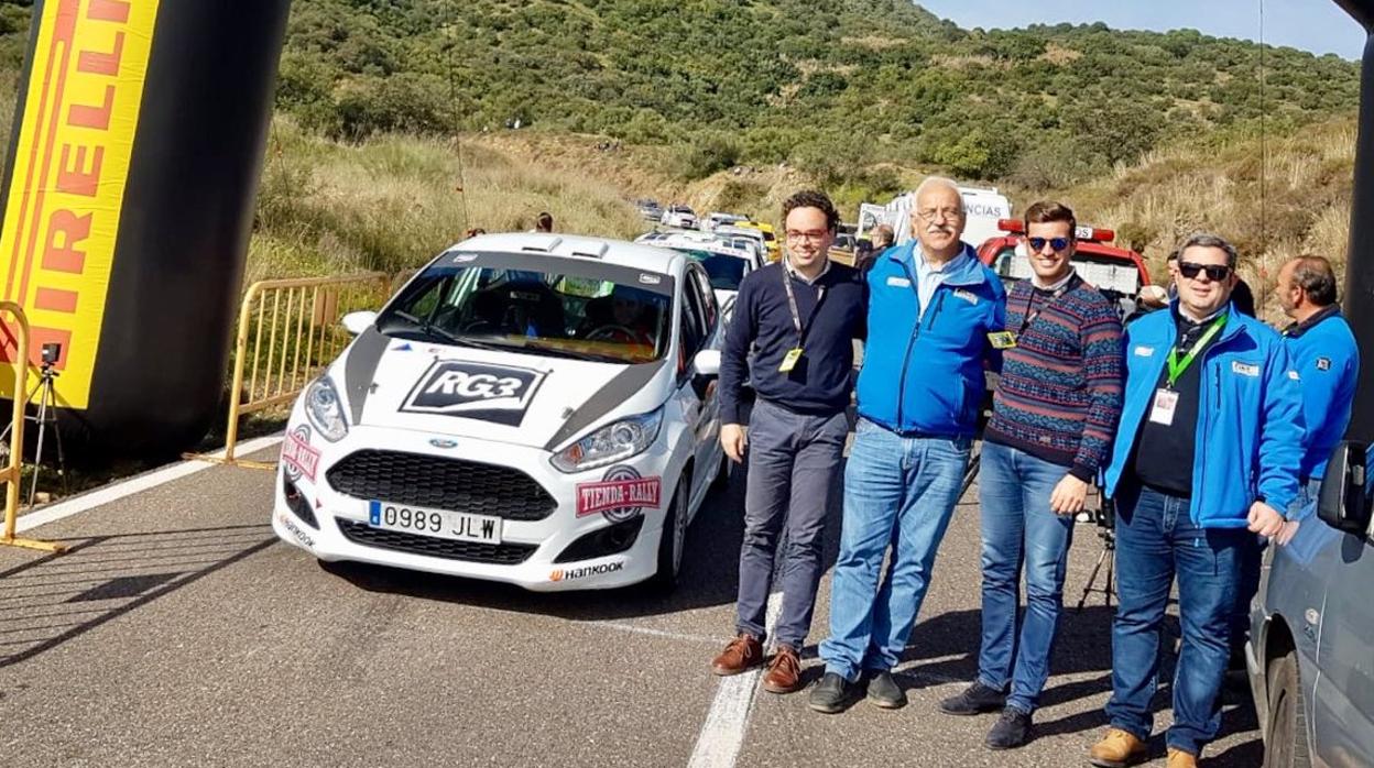 Antonio Rojas y Martín Torralbo, presentes en la Subida a Trassierra