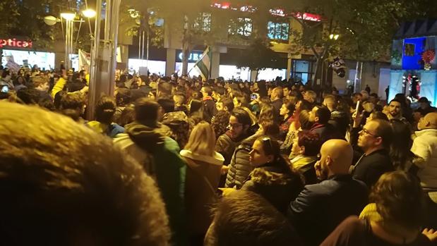Más de 2.500 personas se manifiestan en Córdoba contra Vox y su entrada en el Parlamento andaluz