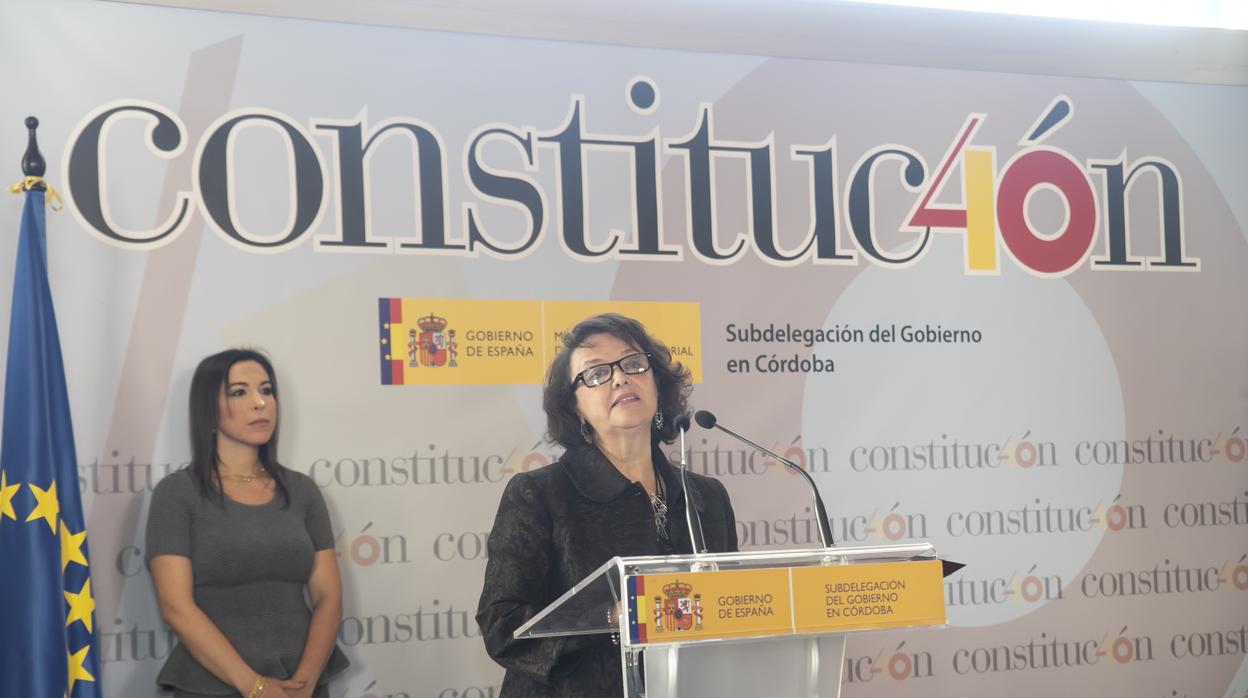 Rafaela Valenzuela, este 5 de diciembre en la Subdelegación del Gobierno