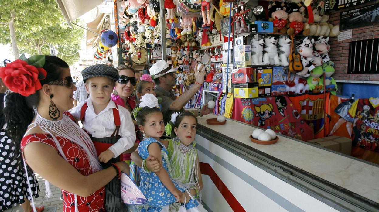 Imagen de archivo de uno de los puestos de la Feria