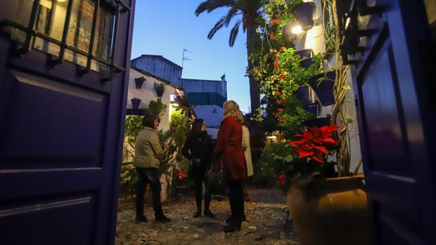 «Los Patios de Córdoba en Navidad» llegará a una cifra récord, cuarenta recintos, que abrirán una hora más