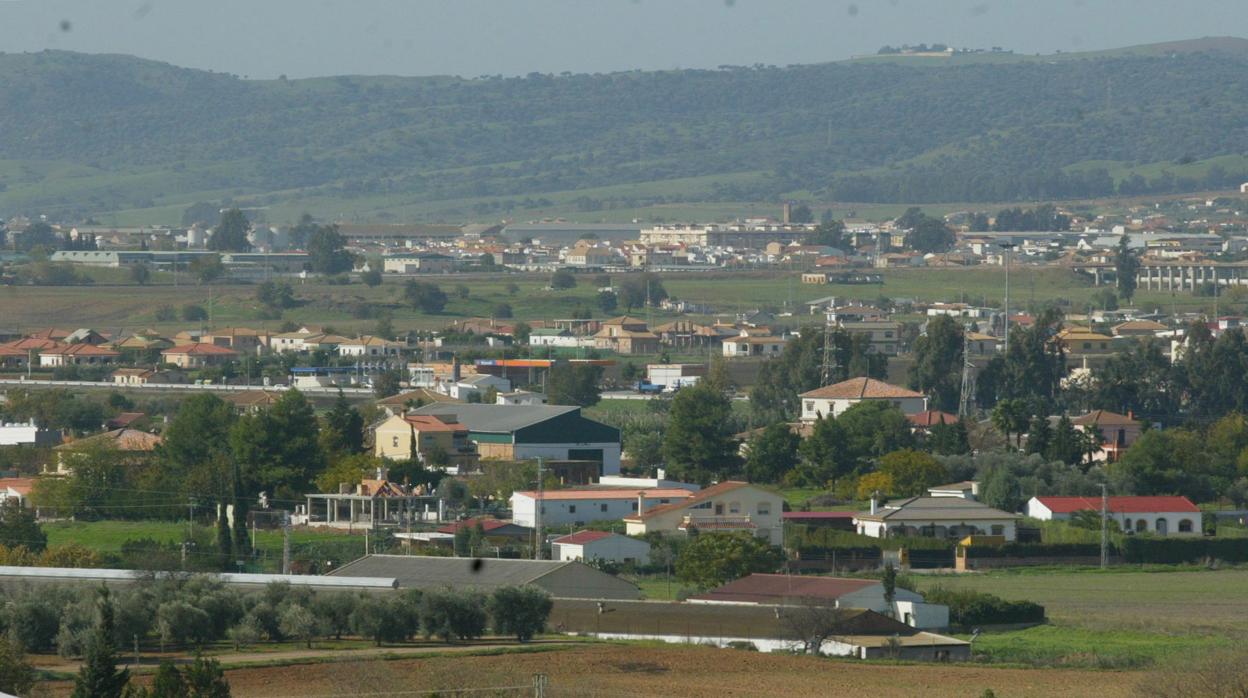 Zona de parcelas en la parte de la Vega