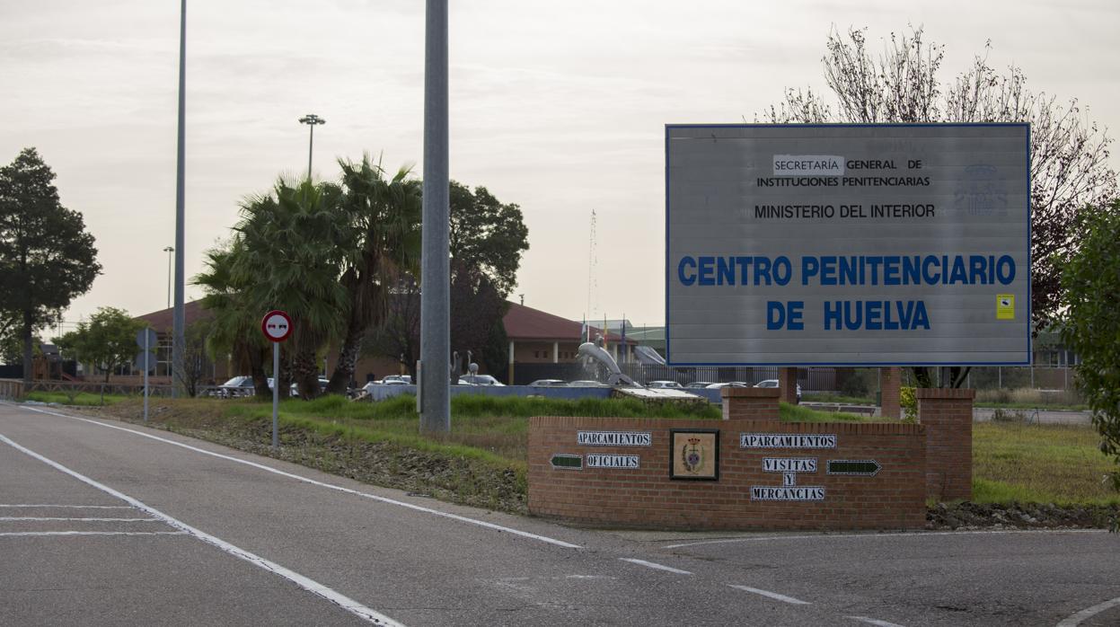 Zona de entrada a la cárcel de Huelva