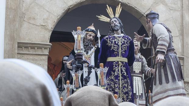 El Señor del Perdón irá en un paso en el Vía Crucis de la Agrupación de Cofradías de Córdoba