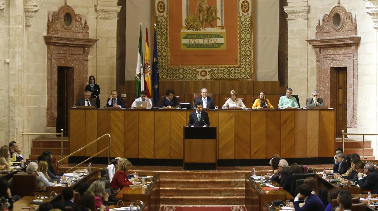 Sigue la constitución del nuevo Parlamento de Andalucía para la XI Legislatura