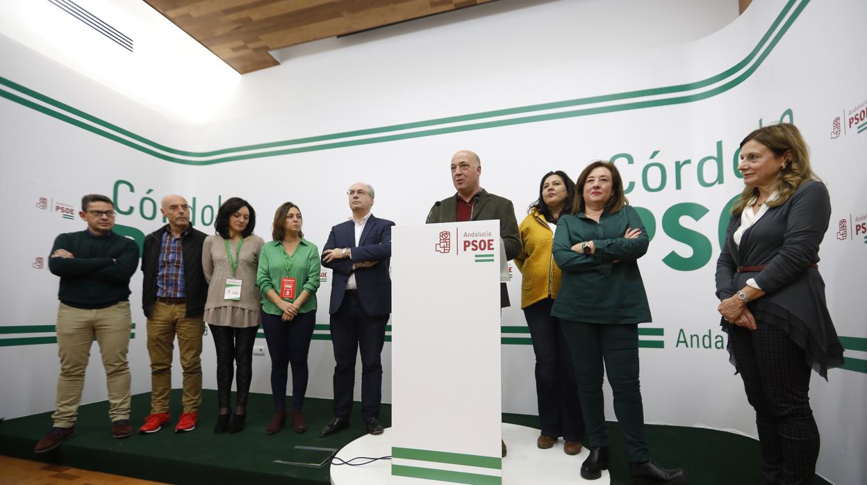 El PSOE tras conocer los resultados de las pasadas elecciones autonómicas