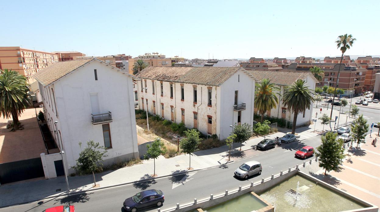 Pabellones del Hospital Militar en que se construirán los pisos sociales