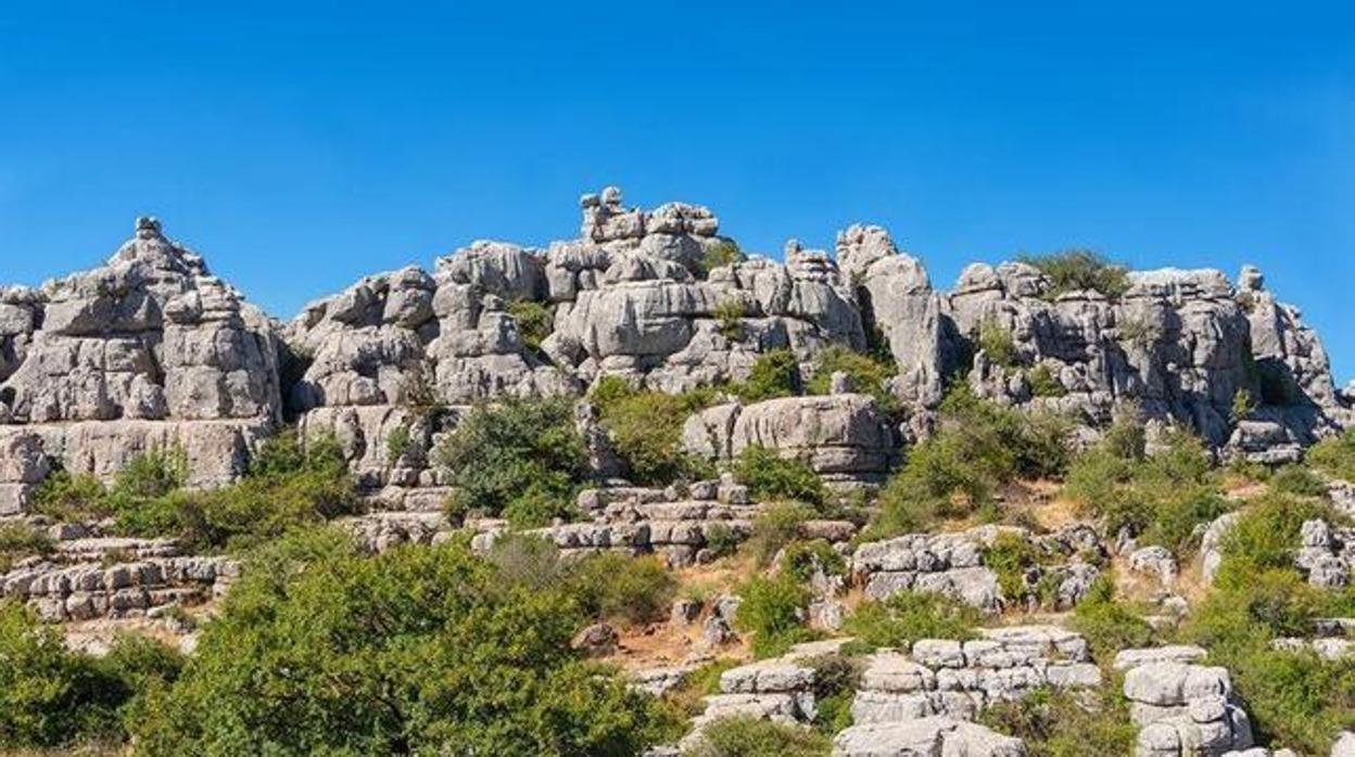 Uno de los parajes del Torcal de Antequera ABC