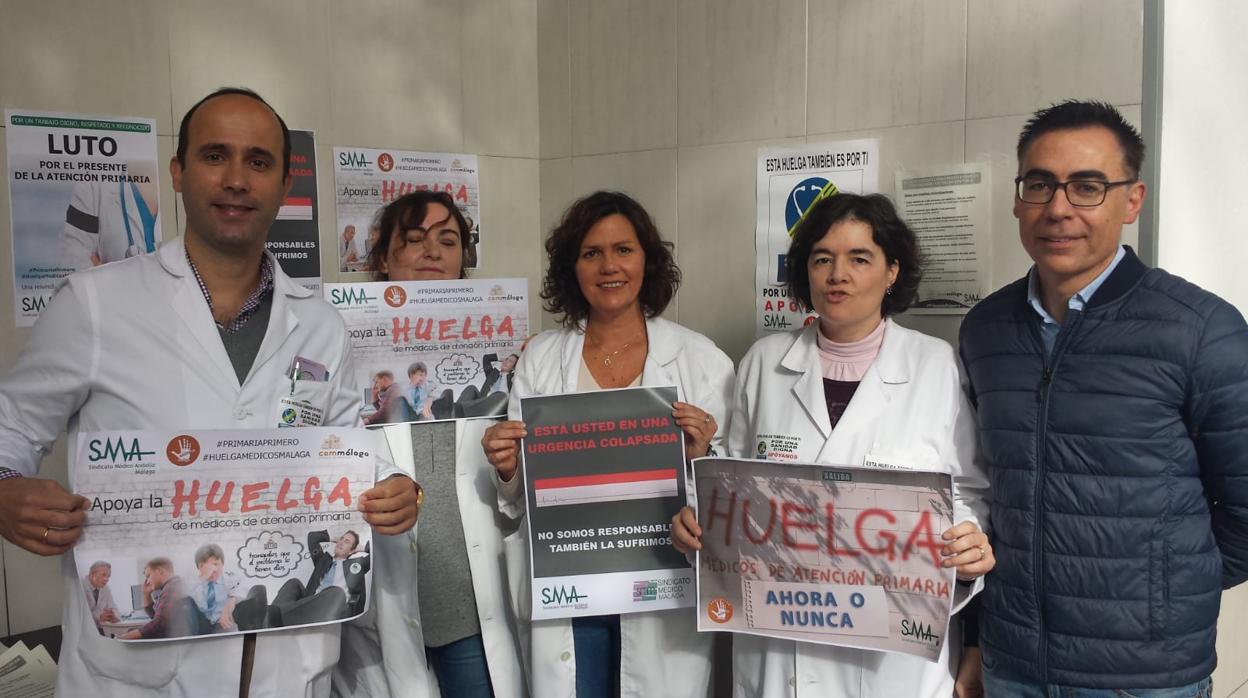 Médicos protestan por la situación de la Atención Primaria en el SAS