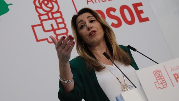 Susana Díaz no dimite: «Voy a estar al frente de la oposición frente a un gobierno que es un pato cojo»