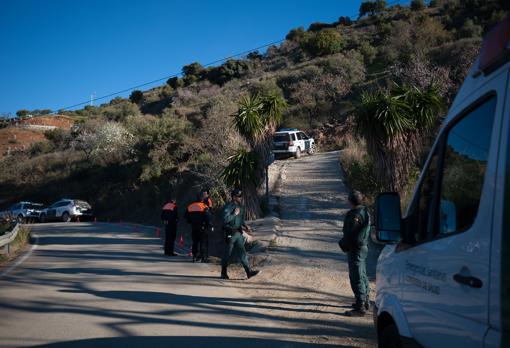 La Guardia Civil, en el lugar de los hechos