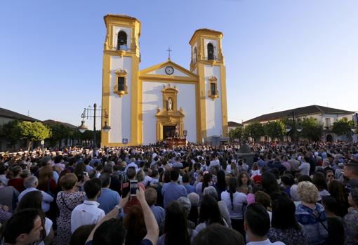 Salida procesional de Nuestro Padre Jesús de los Afligidos