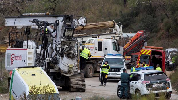 Los ingenieros al sexto día del rescate: «Es como si Julen fuese el hijo de todos»