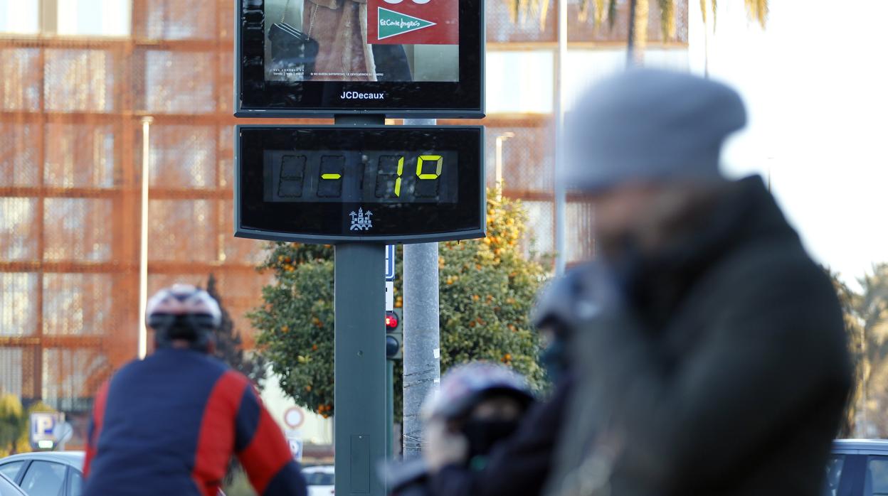 Las mínimas para este martes se situarán por debajo de los -1 grado