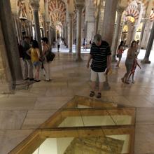 Restos de la Basílica de San Vicente en la Mezquita-Catedral