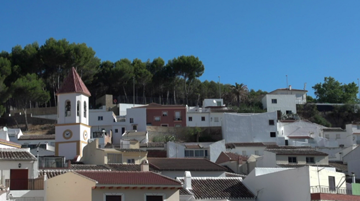 Vista de Villanueva del Trabuco, en Málaga