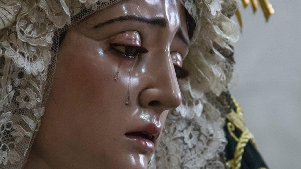 María Santísima de la Esperanza del Valle, titular mariana de la cofradía de la Sagrada Cena