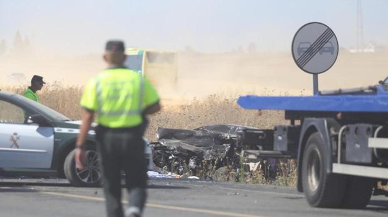 Imagen de archivo de un accidente mortal