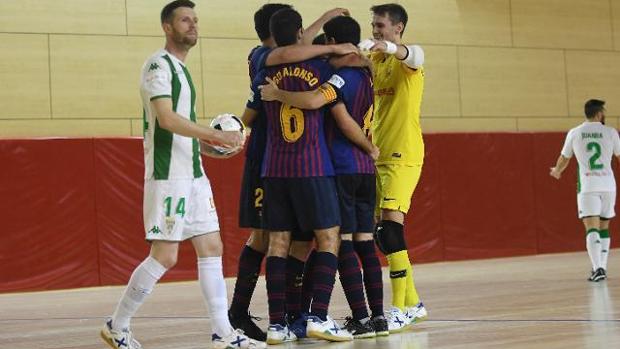 Derrota del Córdoba CF Futsal en la visita al Barcelona B (7-4)