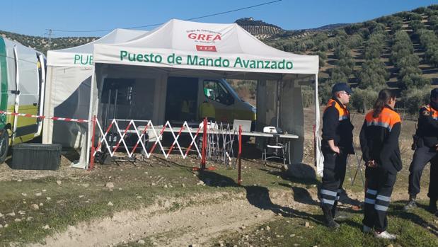 Intensifican la búsqueda del vecino de Priego con un puesto de mando «in situ» del Grupo de Emergencias