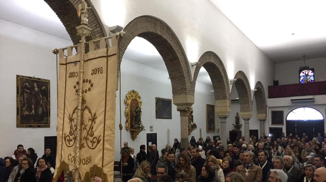 Momento de las anteriores misiones de la hermadnad del Rocío a la parroquia de San José y Espíritu Santo