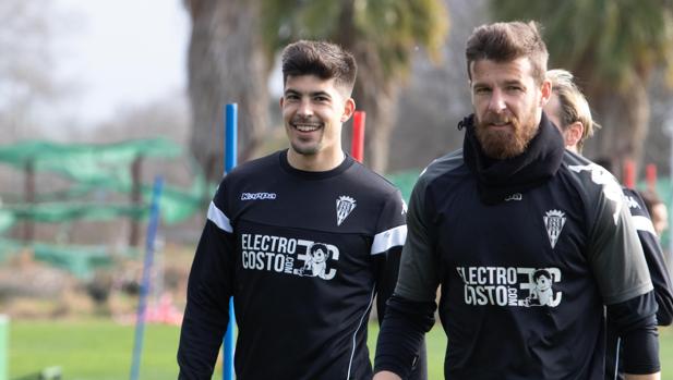 Miguel Flaño y Chus Herrero, bajas del Córdoba CF ante el Almería