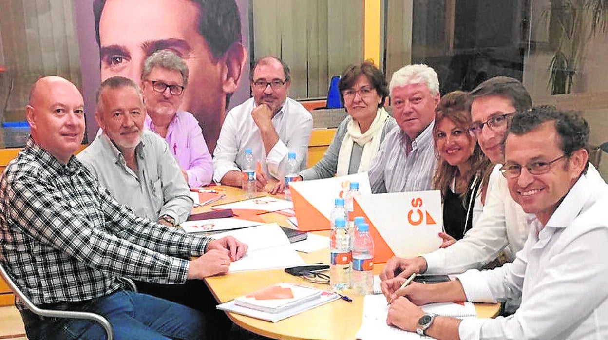 Junta directiva de Ciudadanos Córdoba, elegida en 2017