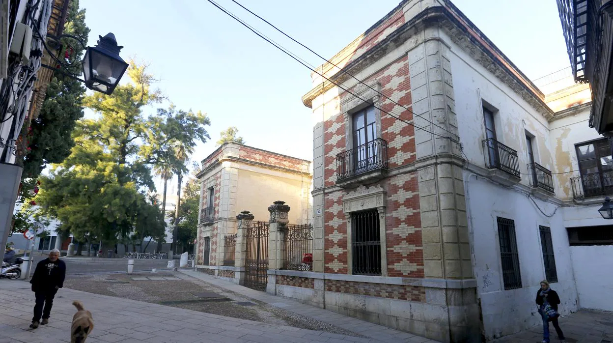 Palacete de los Burgos, donde iba a ubicarse el hotel de Mercer