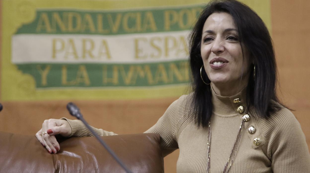 Marta Bosquet, la presidenta del Palamernto andaluz