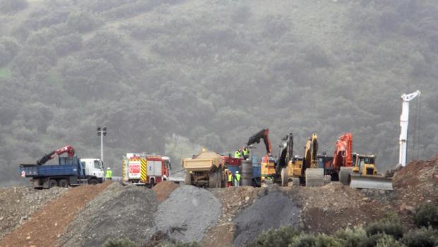 La piqueta de los bomberos en el rescate de Julen no tiene rastros de sangre