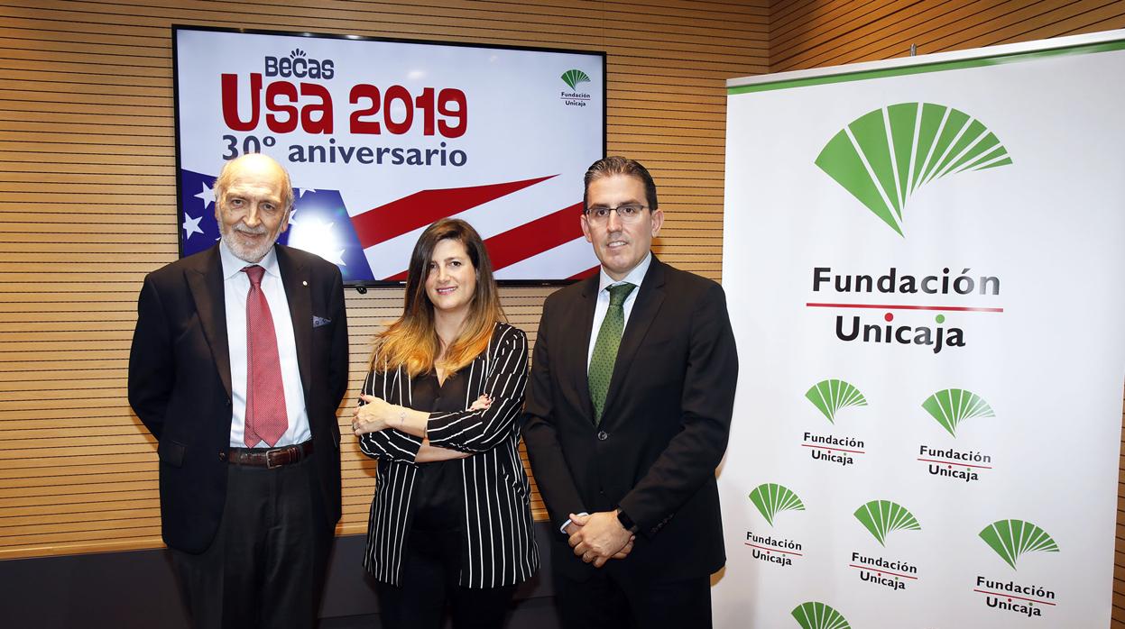 Presentación de las Becas USA 30º aniversario de la Fundación Unicaja