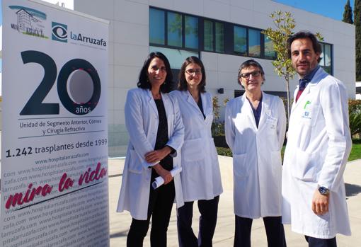 La Unidad de Trasplantes del Hospital La Arruzafa de Córdoba cumple veinte años tras realizar 1.242 cirugías